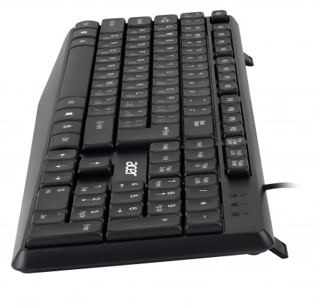 Клавиатура + мышь Acer OMW141 клав:черный мышь:черный USB (ZL.MCEEE.01M) (id 27212)