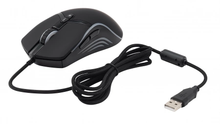 Мышь Acer OMW144 черный оптическая (3200dpi) USB (7but) (id 36370)