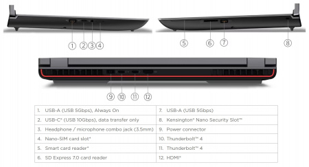 Ноутбук Lenovo ThinkPad Р16 G2/ Intel Core i7 14700HX/16Gb/ 512GB/ 16"(1920x1200) IPS 400nits AG 100% NTSC/ 8Gb nVidia RTX 2000 Ada/ LAN/ WiFi/ BT/ TPM/ Thunderbolt/ FPR/ FHDCam+IR/ BKLTKB/ 94Wh/ Win11Pro/ Storm Grey /1Y (21FBA0R7CD) (id 57291)