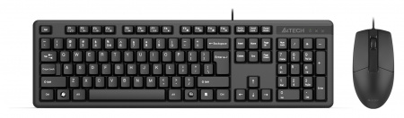 Клавиатура + мышь A4Tech KK-3330S клав:черный мышь:черный USB (KK-3330S USB (BLACK)) (id 39197)
