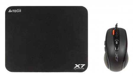 Мышь A4Tech X-7120 черный оптическая 2000dpi USB2.0 7but (X-710BK+X7-200MP) (id 39456)