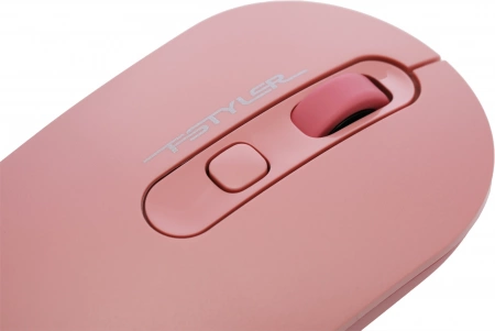 Мышь A4Tech Fstyler FG20 розовый оптическая 2000dpi беспров. USB для ноутбука 4but (FG20 PINK) (id 39816)