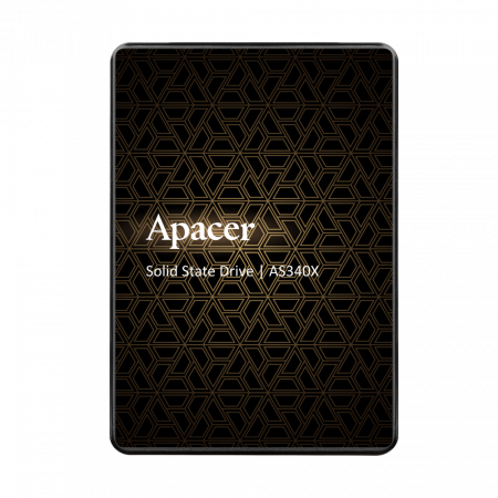 Твердотельный накопитель SSD Apacer AS340X AP480GAS340XC-1 480GB 2.5" Client SATA 6Gb/s, 550/520, IOPS 87/80K, MTBF 1.5M, 3  TLC, 280TBW, 0,53DWPD, RTL {100} (918918) (id 50013)