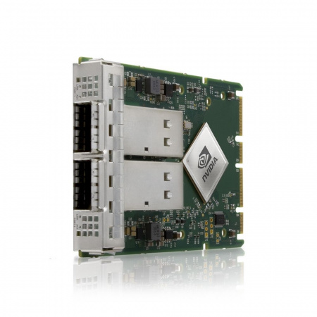 Сетевая карта ConnectX-6 Dx EN adapter card, 100GbE, OCP3.0, With Host management , Dual-port QSFP56, PCIe 4.0 x16, No Crypto, Thumbscrew (Pull Tab) Bracket (id 28468)
