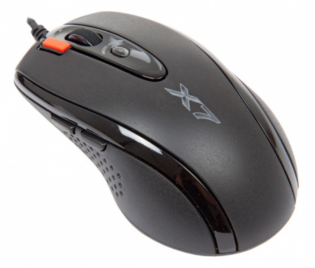 Мышь A4Tech X-710BK черный оптическая 2000dpi USB 7but (X-710BK USB) (id 39454)