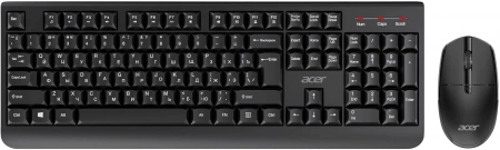 Клавиатура + мышь Acer OCC401 клав:черный мышь:черный USB беспроводная (ZL.ACCCC.016) (id 38132)