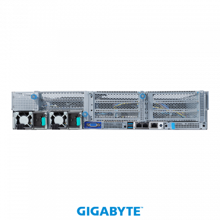 GigaByte R282-G30 2U, 2x LGA4189, 32x DIMM DDR4, 12x 3.5" SAS/SATA (4x NVME Gen4), 2x 1Gb/s (Intel" I350-AM2), 5x PCIE Gen 4 x16 (support 3x double slot GPU), 1x OCP 3.0 x16, 1x OCP 2.0 x8, AST2600, 2x 2400W (id 32639)