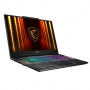 Ноутбук MSI Cyborg A17 AI B2HWEKG-047XRU AMD Ryzen 7-260 / 16GB DDR5 / 512GB SSD / 17.3" FHD 1920x1080 IPS, Anti-Glare, 144Hz, 300nits / NVIDIA GeForce RTX 5050 8GB / LAN / WiFi / BT / CAM / 55.2Whr / 120W ext / NoOS / Black / 1Y (id 56623)