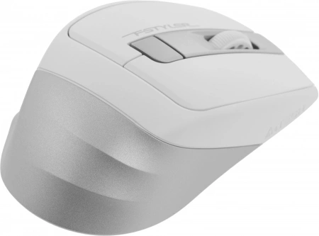 Мышь A4Tech Fstyler FG35 серебристый/белый оптическая 2000dpi беспров. USB 6but (FG35 SILVER) (id 39825)