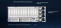 Серверная платформа/ ASUS ESC8000A-E13P, 4U, 2x  SP5 (LGA 6096),24x DDR5 6400, 8x 2.5'' hsb NVME, up to 14x PCIe*, 2x M.2 22110 NVME, 1x 2-port 10Gbe RJ-45 Intel 710 LAN, up to 8 dual-slot GPUs, 3+1 3200W (id 60373)