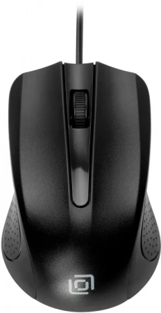Мышь Оклик 225M черный оптическая 1200dpi USB для ноутбука 3but (997791) (id 55667)