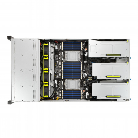 Серверная платформа Asus 2U RS720-E10-RS12 2*LGA4189 up to 270W / 32*DDR4 RDIMM / 8*3.5 SAS/SATA/NVME + 4*3.5 SAS/SATA + 2*2.5 SATA/NVME / 4*FHFL Gen4 x16 + FHFL Gen4 x8 + LP Gen4 x8 / 2*M.2 2260-80 NVME / IPMI 2.0 / VGA / 2*USB 3.2 / 2*1600W (id 56644)
