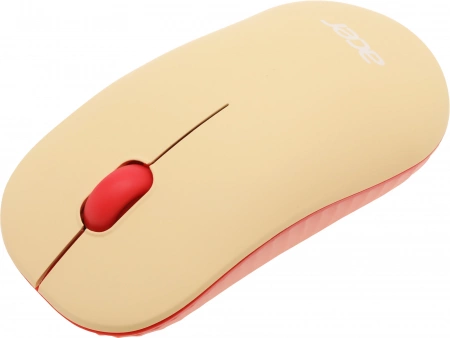 Клавиатура + мышь Acer OCC205 клав:розовый/бежевый мышь:розовый/бежевый USB беспроводная slim (ZL.ACCEE.00F) (id 32296)