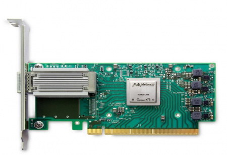 адаптер Mellanox ConnectX-5 EN network interface card, 100GbE single-port QSFP28, PCIe Gen 3.0 x16, tall bracket, 1 year (id 28303)