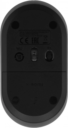 Мышь Xiaomi Wireless Mouse Lite 2 черный оптическая 1000dpi беспров. USB для ноутбука (BHR8916GL) (id 31608)