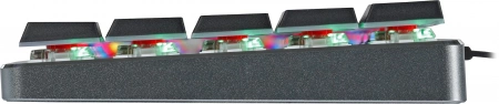 Клавиатура Acer OKW302 механическая серебристый USB for gamer LED (ZL.KBDCC.01C) (id 27210)