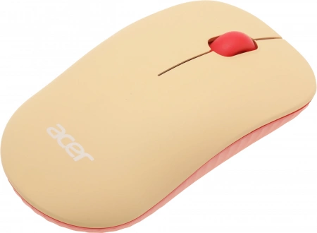 Клавиатура + мышь Acer OCC205 клав:розовый/бежевый мышь:розовый/бежевый USB беспроводная slim (ZL.ACCEE.00F) (id 32296)