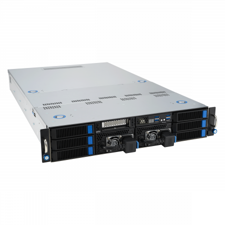 Серверная платформа ASUS 2U ESC4000A-E12-SKU1 LGA6096 up to 400W / 12*DDR5 RDIMM / 2*2.5 SAS/SATA/NVMe + 2*3.5 SAS/SATA/NVMe + 2*3.5" SAS/SATA / 2*GbE BASE-T / 2*USB 3.2 / VGA / 2*2600W (id 41257)
