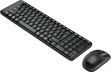Клавиатура + мышь Logitech MK220 черная (920-003161) (id 23299)