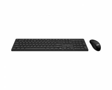 Клавиатура и мышь Keyboard and Mouse MSI FORGE K200 Combo, Wireless, Black (id 35975)