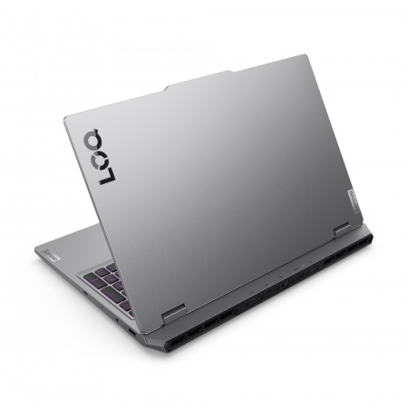 Ноутбук Lenovo LOQ 15IRX10/ Intel Core i7-13645HX/16Gb/ 512GB/ 15.6"(1920x1080) IPS 300nits AG 100%SRGB,144Hz/ 8Gb NVIDIA GeForce RTX5050/ LAN/ WiFi/ BT/ TPM/ FHDCam/ BKLTKB/ 60Wh/ NoOS/ LunaGrey/1Y(83JE0189RK)(id 58125)
