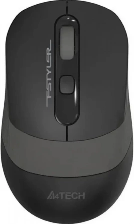 Мышь A4Tech Fstyler FM10S черный/серый оптическая 1600dpi silent USB 3but (FM10S USB GREY) (id 39444)
