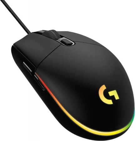Мышь LOGITECH USB OPTICAL G102 LIGHTSY BLACK 910-005808 (id 18871)
