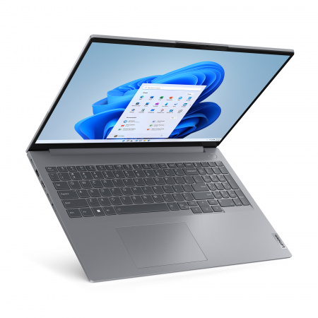Ноутбук Lenovo Thinkbook 16 G6 ABP/ Ryzen 5 7430U/ 8Gb/ 512Gb/ 16" (1920x1200)IPS AG 300n 45% NTSC 60Hz/ AMD Radeon/ WiFi/ BT/LAN/ FPR/ TPM/ HDCam/ BacklitKB/ 45Wh/ Grey/ NoOS/ 1Y(21KKA0HFIN) (id 54995)