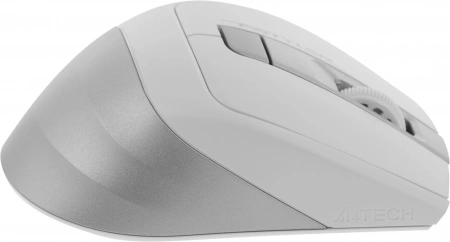 Мышь A4Tech Fstyler FG35 серебристый/белый оптическая 2000dpi беспров. USB 6but (FG35 SILVER) (id 39825)