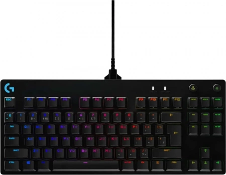 Клавиатура Logitech Gaming Pro механическая черный USB for gamer LED (920-009393) (id 20546)