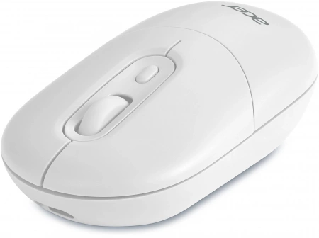 Мышь Acer OMR301 белый оптическая 1600dpi беспров. BT/Radio USB 4but (ZL.MCECC.01U) (id 32270)