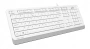 Клавиатура + мышь A4Tech Fstyler F1010 клав:белый/серый мышь:белый/серый USB Multimedia (F1010 WHITE) (id 39173)