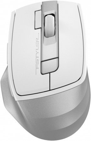 Мышь A4Tech Fstyler FG45CS Air белый/серебристый оптическая 2000dpi silent беспров. USB для ноутбука 7but (FG45CS AIR USB (SILVER WHITE)) (id 40001)