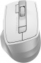 Мышь A4Tech Fstyler FG45CS Air белый/серебристый оптическая 2000dpi silent беспров. USB для ноутбука 7but (FG45CS AIR USB (SILVER WHITE)) (id 40001)