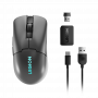 Мышь Lenovo Legion M600s Qi Wireless Gaming темно-серый оптическая 19000dpi беспров. BT/Radio USB (GY51H47355) (id 39222)