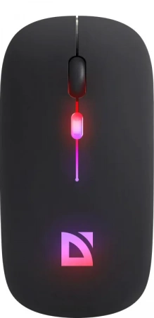 Defender Беспроводная оптическая мышь Touch MM-997 черн,2.4+BT,RGB,400mAh,бесшумная (id 54360)