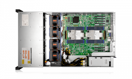 Серверная платформа Gooxi 2U AS201-D12RE-G4 2*LGA4677 up to 350W / 16*DDR5 RDIMM / 8*3.5 SAS/SATA + 4*3.5 SAS/SATA/NVME / 9*LP Gen5 x16 / BCM 9460-8i+BBU / 2*M.2 2280-110 NVME / IPMI 2.0 / 2*1GbE BASE-T / VGA / 2*800W (id 58028)