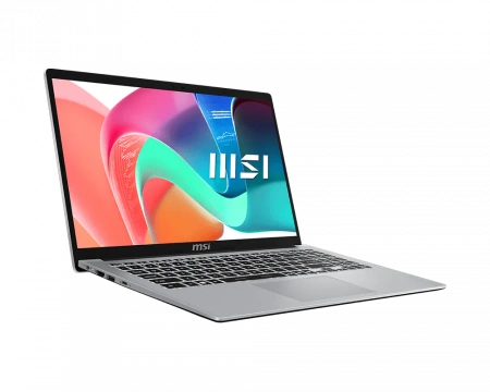 Ноутбук MSI Modern 15 F1MXG-1278XRU Intel Core 7 150U / 16GB/ 512GB SSD/ 14" (1920x1080) IPS AG, 250nits, 1000:1, 45%NTSC / Intel Graphics / LAN/ WiFi/ BT/ TPM/ HDcam/ Backlight KB/ SD Card Reader / 46.8Whr/ no OS/ Grey / 1Y (9S7-15S111-1278) (id 60310)