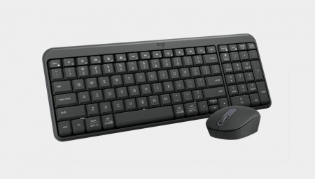 Комплект (клавиатура + мышь)/ Logitech Wireless MK250 Compact Bluetooth Wireless Combo-GRAPHITE (id 39904)