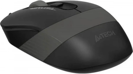 Мышь A4Tech Fstyler FM10S черный/серый оптическая 1600dpi silent USB 3but (FM10S USB GREY) (id 39444)