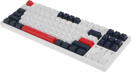 Клавиатура Acer OKW305 механическая белый USB for gamer LED (ZL.KBDCC.01W) (id 32063)