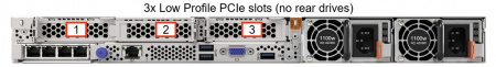 Lenovo ThinkSystem SR630 8B V3 ST1 ( 8x2,5"SAS\SATA, Riser 1*PCIex16 LP, 1*PCIex16 LP FH) no ( CPU, MEM, HDDs, PSU, OCP) 940-8I Full Height, Lenovo XClarity Controller 2 (XCC2) Platinum, Sliding Rails, TPM (id 60992)