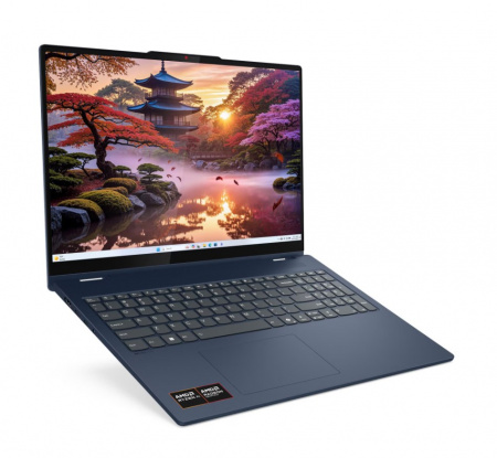Ноутбук Lenovo IdeaPad 5 2-in-1 16AKP10 AMD Ryzen AI 7 350 / 16GB LPDDR5x / 1TB SSD / 16" (1920x1200) IPS Touch, 300nits Glossy, Glass / Pen / AMD Radeon Graphics / Card Reader / WiFi / BT / CAM / 57Whr / BacklitKB / Win 11 Home / Blue / 1Y (id 56457)