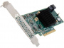RAID-контроллер Broadcom 9341-4i SGL (LSI00419 / 05-26105-00(M)  PCIe 3.0 x8 LP, SAS/SATA 12G, RAID 0,1,5,10,50, 4port(1*int SFF8643), 3008ROC (id 48114)
