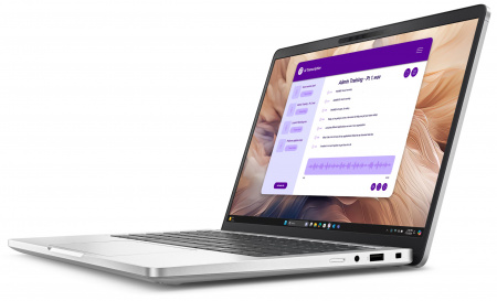 Ноутбук Dell Pro 13 Plus Intel Ultra 7 266V / 16GB LPDDR / 1Tb SSD / 13,3" 1920x1200 IPS AG 300 nits, 800:1, 45% NTSC / Intel Graphics /WiFi/BT/TPM /FRP/ Thunderbolt /CamFHD/45Wh/BacklitKB/ Linux/ Silver/1Y (Pro13Plus-7613) (id 38661)