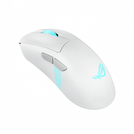 Мышь ASUS ROG KERIS II ORIGIN, 54g, Wired, 2.4GHz RF, Bluetooth 5.1, 42K DPI sensor, 5 Programmable Buttons, White (id 38019)