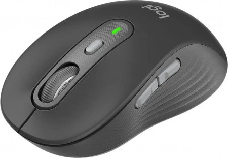 Мышь Logitech M750 графитовый оптическая (4000dpi) беспроводная BT/Radio USB (5but) (id 39229)