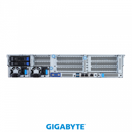 GigaByte R282-2O0 / 2U / 2*LGA4189 up to 270W / 32*RAM / 26*2.5" SATA/SAS / 2*1Gb / 1*OCP 3.0 /  6*FHHL PCIe Gen4 x16 and x8 slots + 2*LP PCIe Gen4 x8 slots / 2*1600W / Rails / 1Y (id 28178)