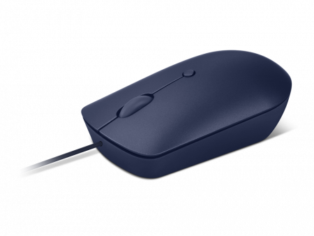 Мышь Lenovo 540 синий оптическая 2400dpi USB2.0 (GY51D20878) (id 39216)