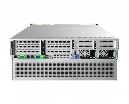 Серверная платформа/ Gooxi SR401-D24RE-G2 4u 24 bay platform with Expander backplane, based on AMD 9004 , 2xPCIe 5.0x16, 4xPCIe 5.0x8 , 2x1600W psu Rail kits, EU power cables (id 59836)